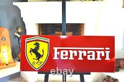 Plaque émaillée FERRARI automobile enamel sign emailschild ++ 9035 cm ++