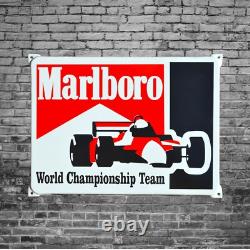 Plaque émaillée FORMULE 1 Marlboro F1