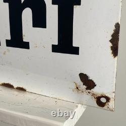 Plaque émaillée Ferrari 60x20cm (23,6x7,9) Grande enseigne