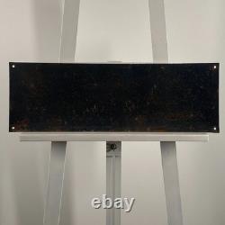 Plaque émaillée Ferrari 60x20cm (23,6x7,9) Grande enseigne