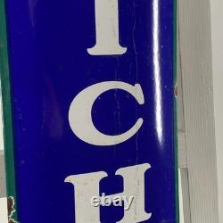 Plaque émaillée Goodrich 90x20cm (35,4x7,9) Ancienne enseigne pneus de