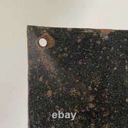 Plaque émaillée Goodrich 90x20cm (35,4x7,9) Ancienne enseigne pneus de