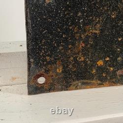 Plaque émaillée Goodrich 90x20cm (35,4x7,9) Ancienne enseigne pneus de