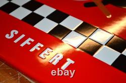 Plaque émaillée HEUER siffert automobile