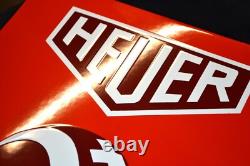 Plaque émaillée HEUER siffert automobile