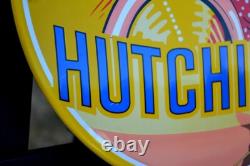 Plaque émaillée HUTCHINSON enamel sign emailschild