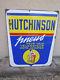 Plaque émaillée HUTCHINSON par Mich émaillerie Alsacienne de Strasbourg 1955