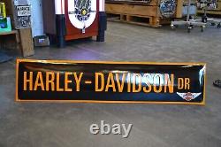 Plaque émaillée Harley Davidson Dr enamel sign emailschild - 9020 cm