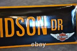 Plaque émaillée Harley Davidson Dr enamel sign emailschild - 9020 cm