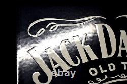 Plaque émaillée JACK DANIEL'S whisky thermomètre 75 cm enamel sign emailschild