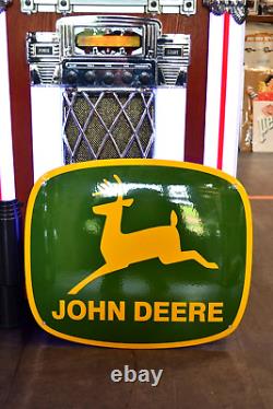 Plaque émaillée JOHN DEERE ++ 4740 cm ++ enamel sign emailschild