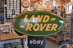 Plaque émaillée LAND ROVER -1 mètre - enamel sign emailschild