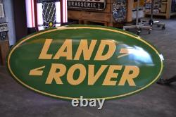 Plaque émaillée LAND ROVER -1 mètre - enamel sign emailschild