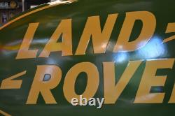 Plaque émaillée LAND ROVER -1 mètre - enamel sign emailschild