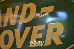Plaque émaillée LAND ROVER -1 mètre - enamel sign emailschild