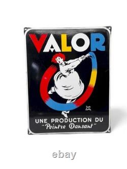 Plaque émaillée Les peintures Valor, Lott