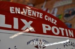 Plaque émaillée MAGGI Félix Potin bouillon arome alimentaire