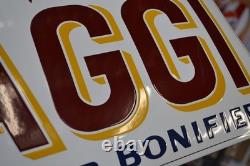 Plaque émaillée MAGGI Félix Potin bouillon arome alimentaire