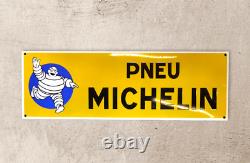 Plaque émaillée MICHELIN pneu ++ 6020 cm ++ enamel sign emailschild