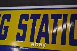 Plaque émaillée MICHELIN tires pneus service station enamel sign emailschild