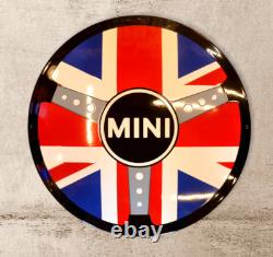 Plaque émaillée MINI grande dimension - 50 cm