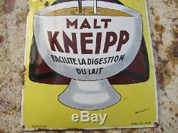 Plaque émaillée Malt Kneipp