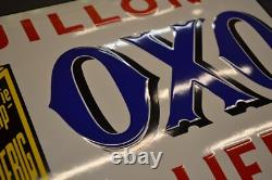 Plaque émaillée OXO liebig bouillon plaque alimentaire enamel sign