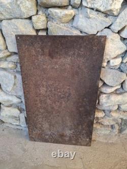 Plaque émaillée Originale Arts Photomecanique Carte Postale Plaque Bombée