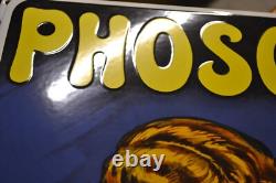 Plaque émaillée PHOSCAO petit déjeuner exquis enamel sign emailschild