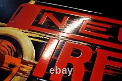 Plaque émaillée PIRELLI PNEU magnifique enamel sign emailschild