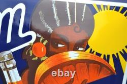 Plaque émaillée RIM jus d'orange boisson