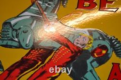 Plaque émaillée SHELL benzin auto oil essence et huile emailschilder