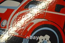 Plaque émaillée TEXACO camion citerne station essence - 4215 cm - emailschild