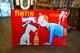 Plaque émaillée TINTIN orange - 6040 cm- enamel sign emailschild