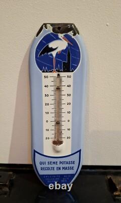 Plaque émaillée Thermomètre Émaillé Potasse