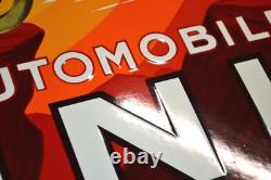 Plaque émaillée UNIC automobiles magnifique enamel sign emailschild