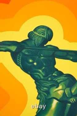 Plaque émaillée UNIC automobiles magnifique enamel sign emailschild