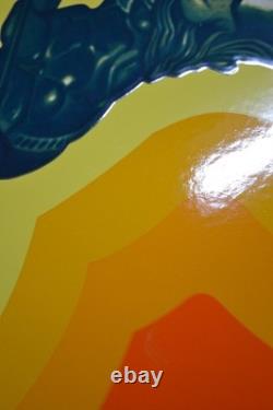 Plaque émaillée UNIC automobiles magnifique enamel sign emailschild