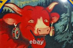 Plaque émaillée VACHE QUI RIT enamel sign emailschild