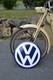 Plaque émaillée VOLKSWAGEN VW logo 41 cm enamel sign emailschild