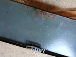 Plaque émaillée aire de pique nique 100 x 30cm panier camping