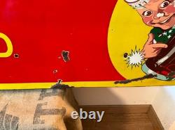 Plaque émaillée ancienne COCA-COLA 1957