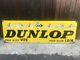 Plaque emaillee ancienne Dunlop