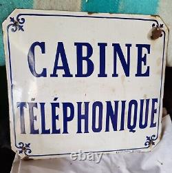 Plaque émaillée ancienne décoration loft épicerie/objet vitrine décoration 40