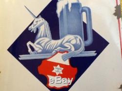 Plaque émaillée bière de saverne Alsace EAS