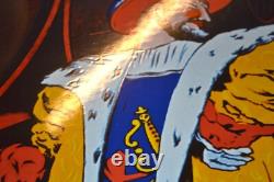 Plaque émaillée bières FORT-CARRE grandes dimensions enamel sign emailschild