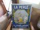 Plaque emaillee bieres la perle