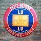 Plaque émaillée biscuits LU petit beurre Lefevre utile ++ 60 cm ++ enamel sign