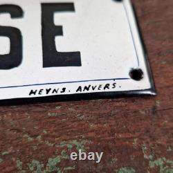 Plaque émaillée bombée Caisse