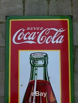 Plaque emailleé coca cola 1937